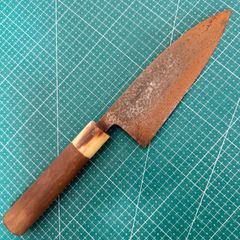 登録 兼常作 両出刃包丁 和包丁 八角水牛柄 - メルカリ