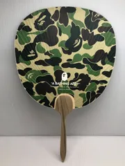 A BATHING APE ABC CAMO柄 うちわのサムネイル