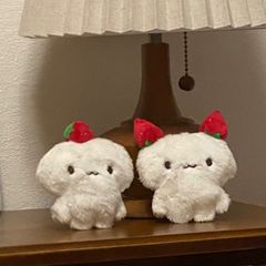 いちごみるく　自作ぬいぐるみ　無属性　5㎝ いちごみるく 自作ぬいぐるみ 無属性 5㎝ - メルカリ