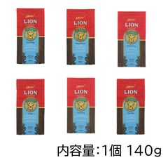 ライオンコーヒー1個140g 6個セット コーヒーは鮮度が命！ - メルカリ