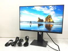 【良品】DELL P2419H 23.8インチ ワイド液晶モニター フルHD（1920x1080）D-Sub/HDMI/DisplayPort 動作品のサムネイル
