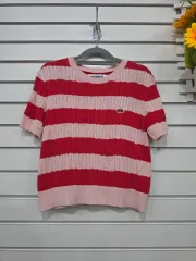 レディース ファッション KIRSH キルシー の魅力的な ストライプ ニット Tシャツのサムネイル