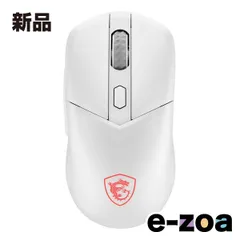 MSI エムエスアイ VERSA 300 WIRELESS WHITE ワイヤレスゲーミングマウス VERSA 300 W WHITE (2653837)のサムネイル