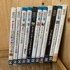 昔懐かしいWiiのソフトたちです( ^ω^ ) - メルカリ
