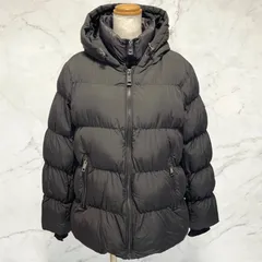 未使用品　MICHAEL KORS マイケルコース　フーデッド　パファージャケット　ブルゾン　アウター　ポリエステル　ナイロン　レーヨン　ポリウレタン　ブラック　黒　黒色　レディース　Lサイズのサムネイル