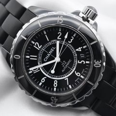 CHAUMET 新品同様 ケイシス 12Pダイヤ ブラック クォーツ W00208