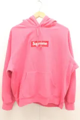 【中古】 Supreme メンズパーカー M 25AW Box Logo Hooded Sweatshirt Supreme M ピンク 桃 ロゴのサムネイル