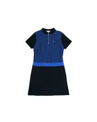 LANVIN ランバン スポーツ ジップカラー ストライプ ドレスのサムネイル