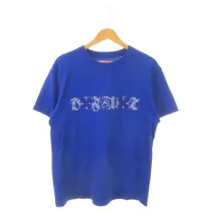 バル bal Tシャツ M 青 ブルー 半袖 グラフィックプリント ラウンドネック /MN35 ■GY99のサムネイル