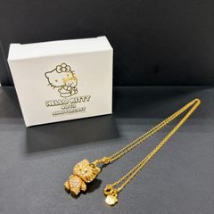 サンリオ ハローキティ シルバー K18 ダイヤ ネックレス 2001 限定