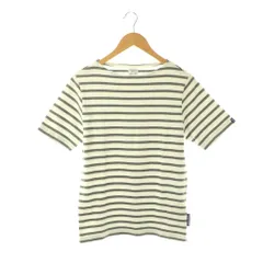 ループウィラー LOOPWHEELER Tシャツ カットソー ボーダー S グレー 白 /CX ■GY03のサムネイル