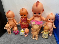 昭和レトロ キューピー人形 「60センチ〜15センチ」まで4体セット