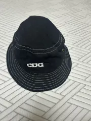コム・デ・ギャルソン CDG バケットハット 帽子 ブラック L/LXのサムネイル
