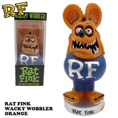 Rat Fink ラットフィンク ボビングヘッド フィギュア 3体セット - メルカリ