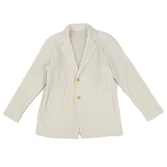 オムプリッセ イッセイ ミヤケHOMME PLISSE ISSEY MIYAKE プリーツテーラードジャケット クリーム1のサムネイル