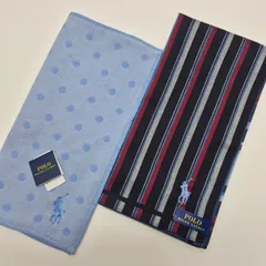 【新品】POLO RALPH LAUREN メンズハンカチ & タオルハンカチ セットのサムネイル