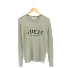 ゲス GUESS ニット セーター ロゴ ウール混 長袖 XS グレー /HS ■GY18のサムネイル