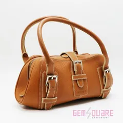 LOEWE ロエベ センダ ミニボストン バッグ ブラウンカーフ 中古 310.79.103のサムネイル