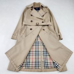 BURBERRY LONDON トレンチコート バーバリーロンドン ロング丈 ハニー