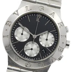 訳あり ブルガリ BVLGARI CH35S ディアゴノ スポーツ クロノグラフ デイト クォーツ メンズ 保証書付き_922362のサムネイル