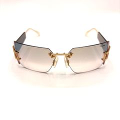 極美品 CAZAL カザール MOD9073 サングラス ゴールド グレー系 - メルカリ