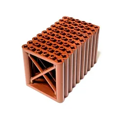 レゴ 正規品 中古 支柱 10個セット 茶色 アイテムNo.64448 レゴブロック【管理番号：4185】のサムネイル