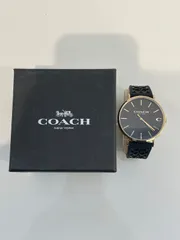 美品！　COACH CHARLES チャールズ クォーツ　K699のサムネイル