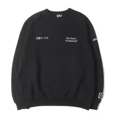 ENNOY エンノイ スウェット ブラック 黒 サイズ:XL 21SS スタイリスト私物 ×文春リークス クルーネック スウェットシャツ トップス トレーナー 【メンズ】【中古】のサムネイル