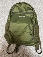 montbell ポケッタブルライトパック サーモコンパス 温度計 付き 13L