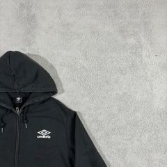 希少】アンブロ パーカー XL 刺繍ロゴ ジップアップ ワンポイント 入手
