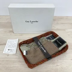 未使用 まとめて2点セット Guy Laroche ギ・ラロッシュ 靴下/ソックス ブラウン系 綿 ナイロン D-OS-8030 高島屋 箱付  サイズ25[OQ03639]のサムネイル
