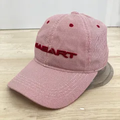 美品 kasco/キャスコ ゴルフキャップ GAC-1925A レッド×ホワイト ヒッコリー柄/ストライプ サイズFREE 帽子[ON00806]のサムネイル