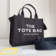 MARC JACOBS マークジェイコブス THE TOTE BAG SMALL スモールサイズ ブラック 2way キャンバス 冊子付きのサムネイル