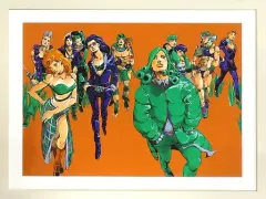 【中古】原画イラストボード 付属品付)『ジョジョの奇妙な冒険』 高級複製原画 キービジュアル長崎のサムネイル