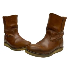 レッドウィング RED WING 00's ペコスブーツ 8D 866 メンズ靴 ブーツ ペコスタイプ ブラウン 26cmサイズ 201-shoes1855 VBのサムネイル