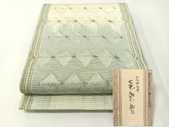 平和屋着物○ひなや工房 くむ・あむ・おる 伊豆蔵明彦 組織 太鼓柄袋帯 