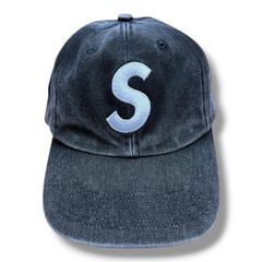 supreme シュプリーム Sロゴキャップ 黒 - メルカリ