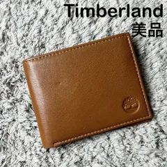 【未使用】Timberland ティンバーランド 二つ折り財布 レザー ブラウンのサムネイル