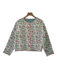 美品！ETROエトロ ノーカラージャケット40 麻リネン混 ベージュ系
