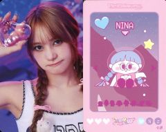 [중고] 컬렉션 카드 (여성) NiziU / 니나 (NINA) / [NiziU POPUP STORE - NiziUniverse -] 온라인 해피 드로우 F상 포토 카드 B