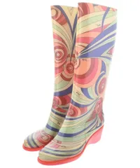 EMILIO PUCCI レインシューズ レディース 【古着】【中古】【送料無料】のサムネイル