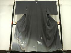平和屋着物○男性 本場大島紬 アンサンブル 長襦袢(袷)セット 100亀甲