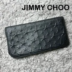 JIMMY CHOO ジミーチュウ 長財布 レザー ブラックのサムネイル