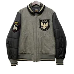 【中古品】 SCHOTT ショット 3132041 ELBOW PATCH SWITCHING STADIUM JACKET スタジアム ジャケット アウター 【145-260704-kh-11-izu】のサムネイル