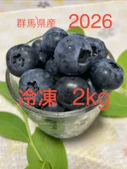 群馬県産　ブルーベリー冷凍　2kgのサムネイル