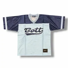 参考上代22000円 BoTT 25SS 3R Football Jersey フットボールジャージ 半袖カットソー ボット 251BOTT33 ブルー XL （7139M）のサムネイル