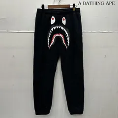 アベイシングエイプ シャーク プリント スウェット ジョガー パンツ 001PTM301008M メンズ M ISItems【USED】【古着】【中古】50162723のサムネイル