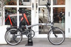 Brompton P LINE URBAN MID M4R 2022 Model Titanium Mini Velo Folding Bicycle [Yokohama Store]