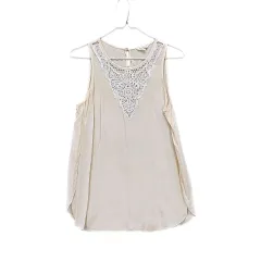 Club Monaco クラブモナコ レディース フェミニン ハン(HAN) ノースリーブブラウス 85 アイボリー 01187のサムネイル