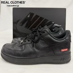 Supreme AF1 28cm シュプリーム エアフォース1 黒タグステッカー